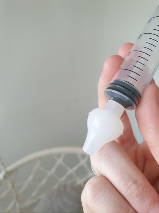 Seringa Bebé Limpeza Nasal