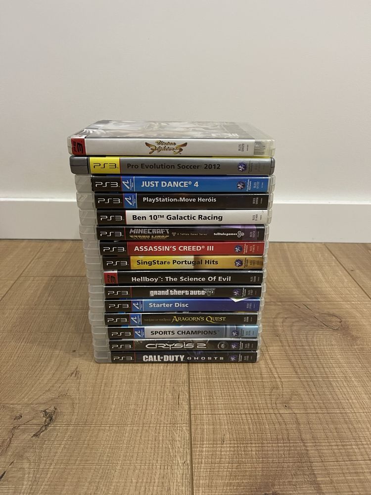 Jogos PS3 - Não vendo separado -