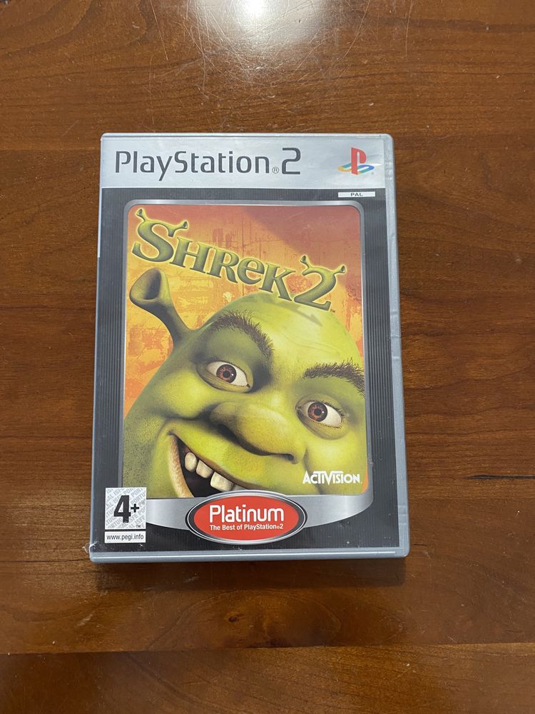 Jogos PS2 - Singstar e Shrek