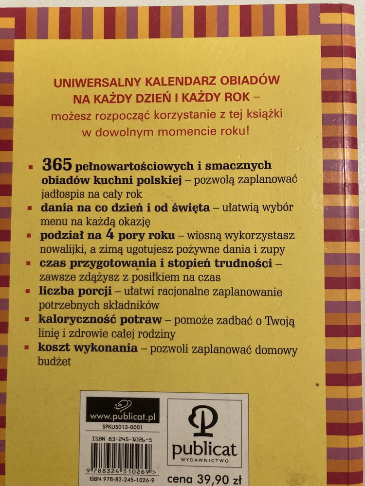 365 obiadów na polskim stole Aszkiewicz E. Chojnacka R.
