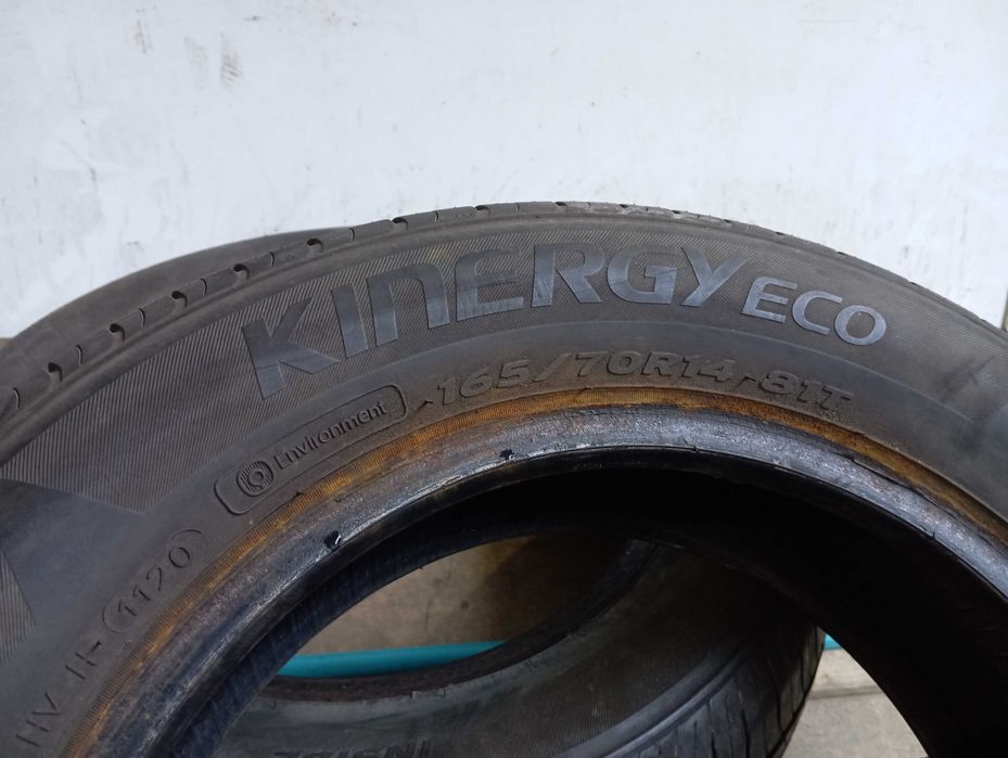 2x 165/70 R14 81T Hankook Kinergy Eco 2020r 5,5mm