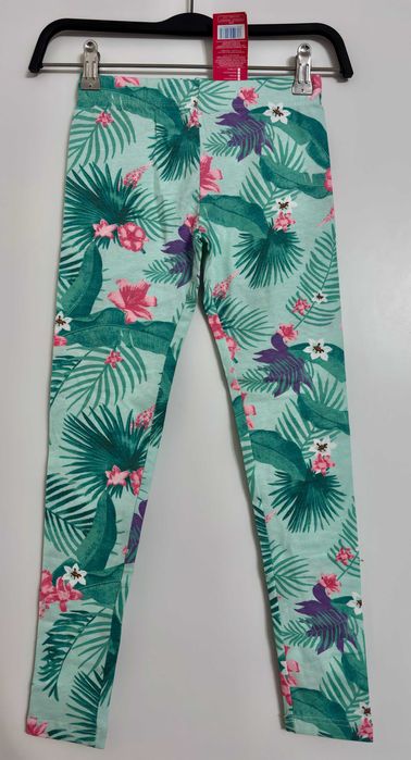 koszulka i leginsy cekiny kwiaty HM PROJEKTANT DITER  BRAUN