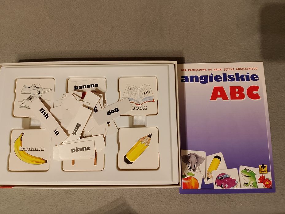 Gra pamięciowa Angielskie ABC Trefl