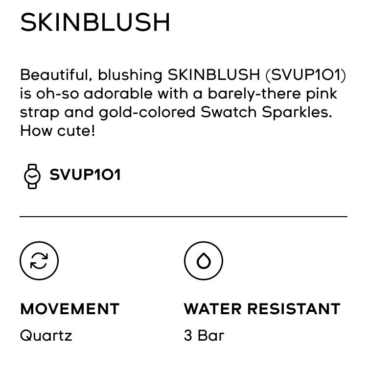 Swatch Skin Pink - SVUP101