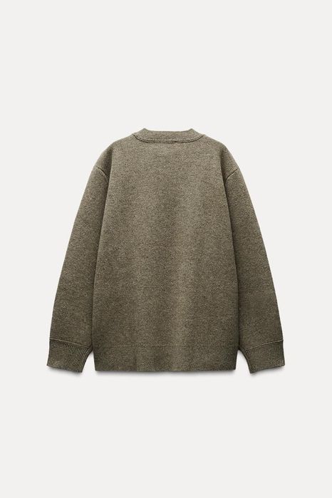 Светр оверсайз zara із вовни