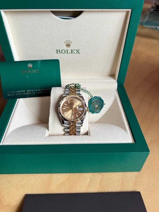 ROLEX  DATEJUST stal/złoto - NOWY poniżej ceny retail