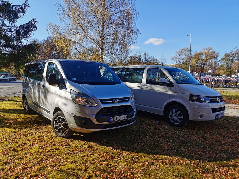 Bus wynajem busów 8 lub 9 osobowe wypożyczalnia wesela transport box