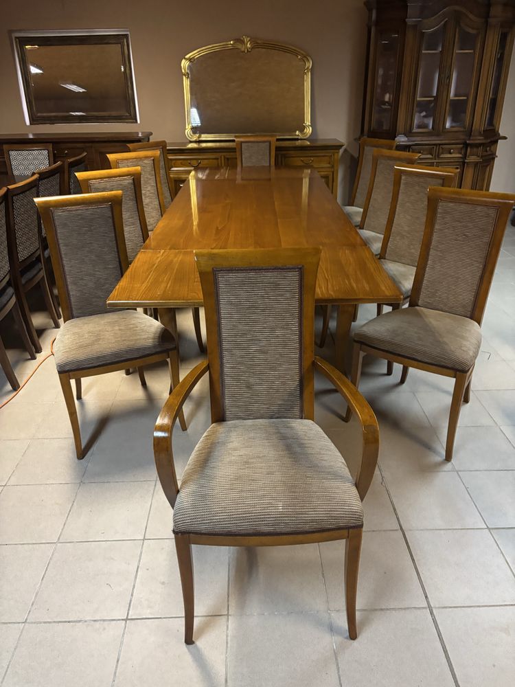Zestaw Mebli Stylowe Selva Italy Stół 300 cm 10 Krzeseł Komoda Sklep