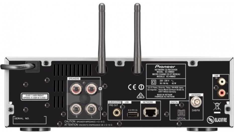 Мережевий програвач AV Ресивер микросистема Pioneer HM86D