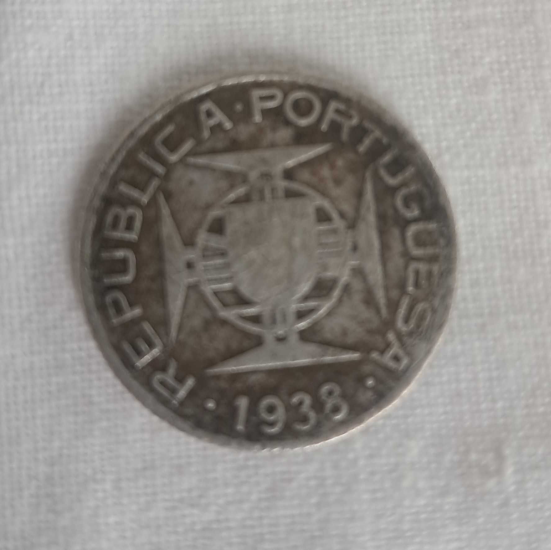 Moeda de 2$50 de Moçambique de 1938