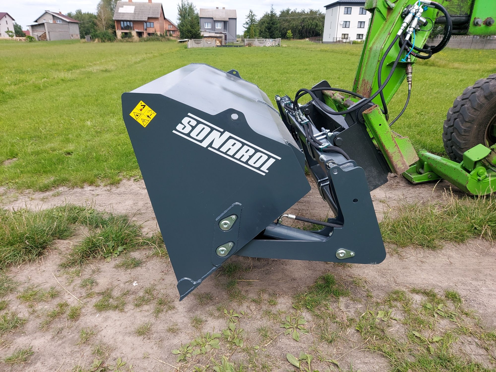Popokazowa  ! Łyżka do wysokiego wysypu ! SONAROL ! Wysoki wyładunek !