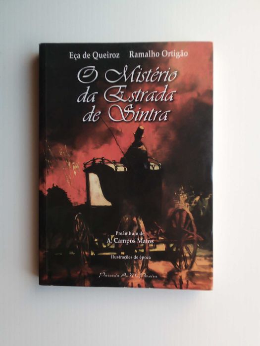 Livro "O mistério da estrada de Sintra", de Eça de Queirós e R.Ortigão