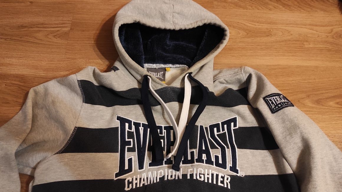 Кофта EVERLAST с капюшоном худи теплая