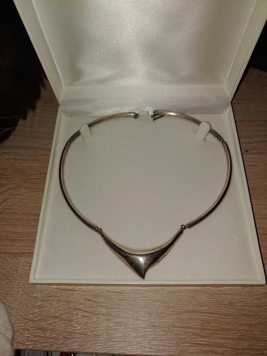 stary naszyjnik srebro