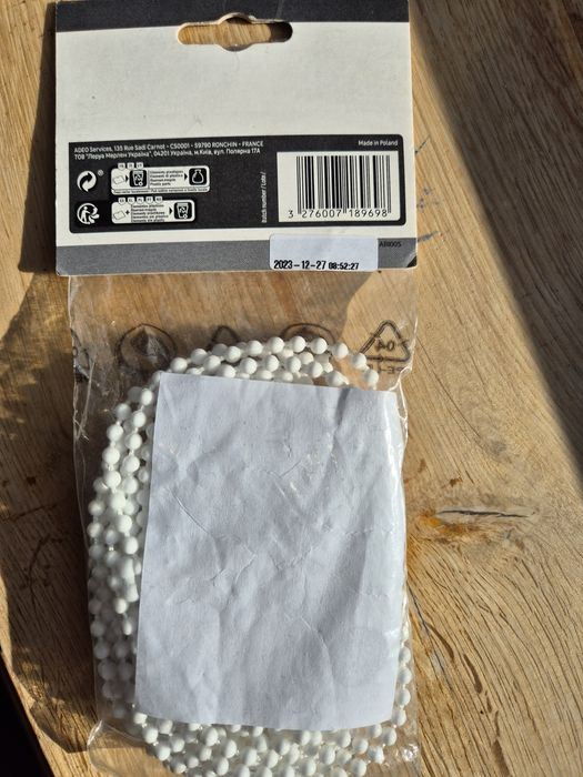 Łańcuszek do rolet