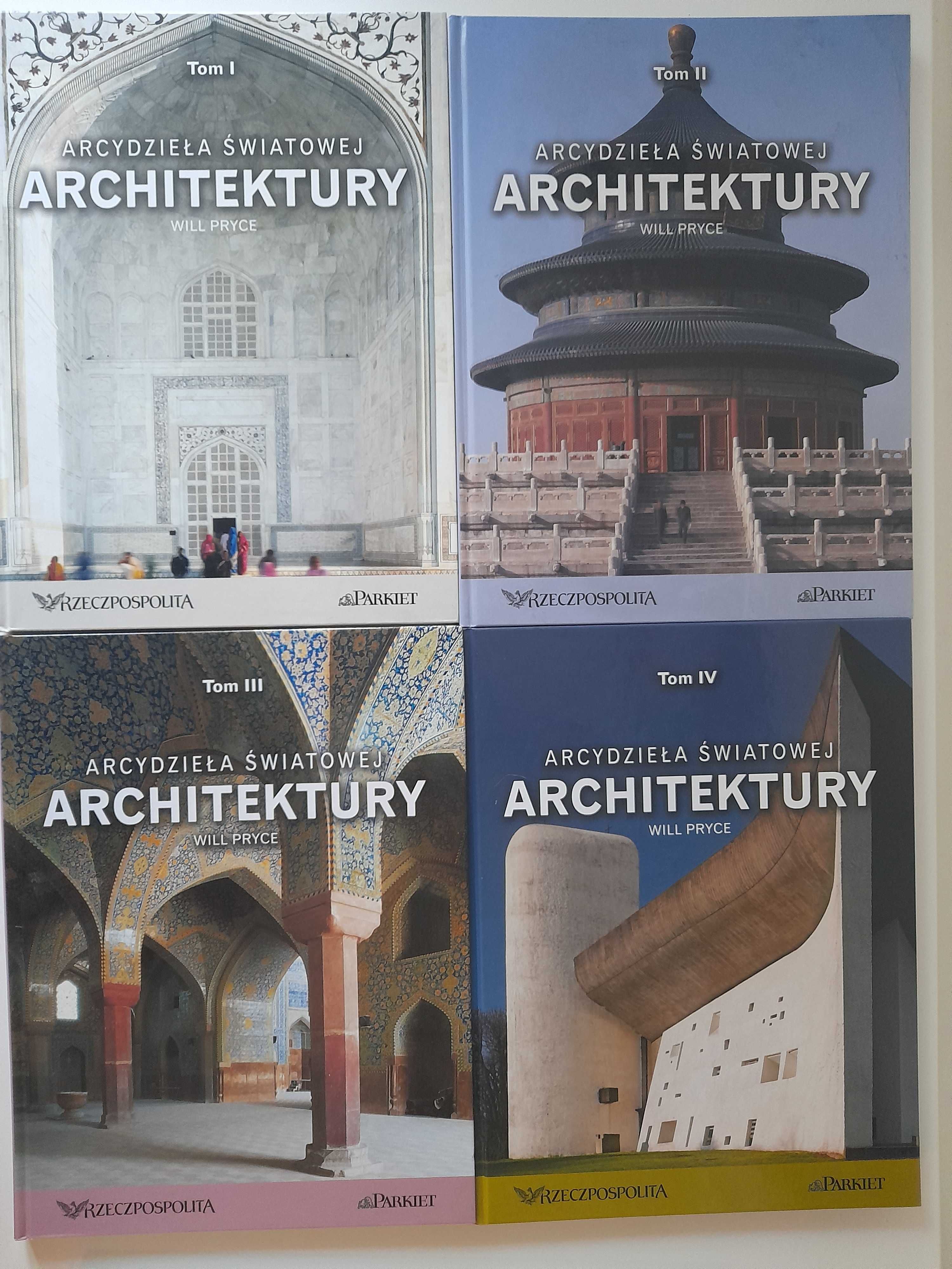 Arcydzieła światowe architektury tomy 1 - 4