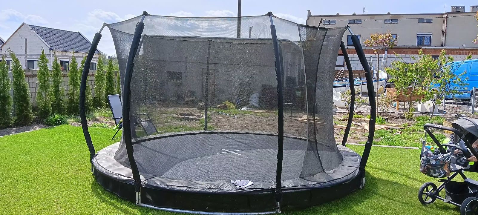 Trampolina Ś396 x W206 cm
