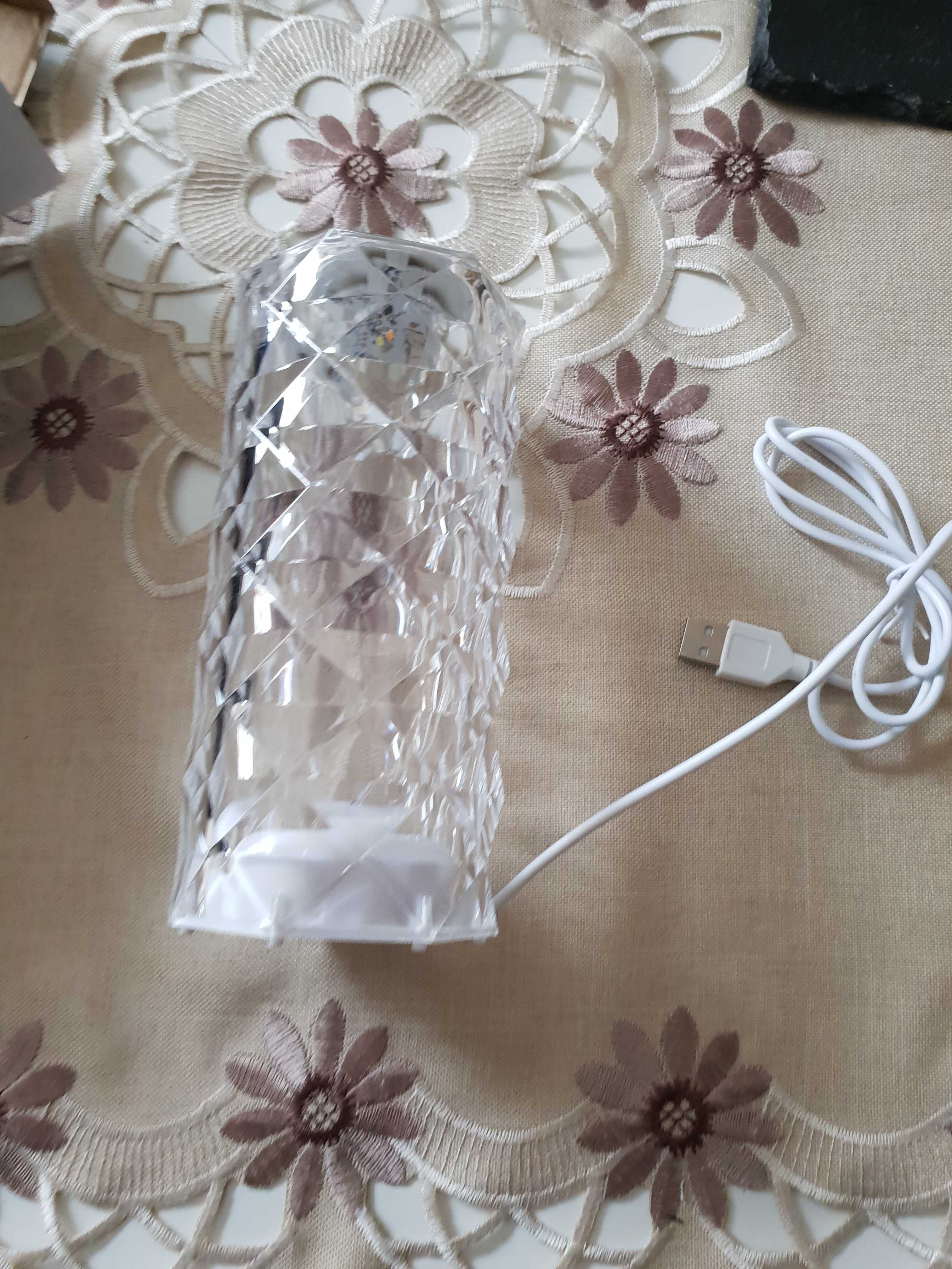 Lampka stołowa 3 kolory świecenia