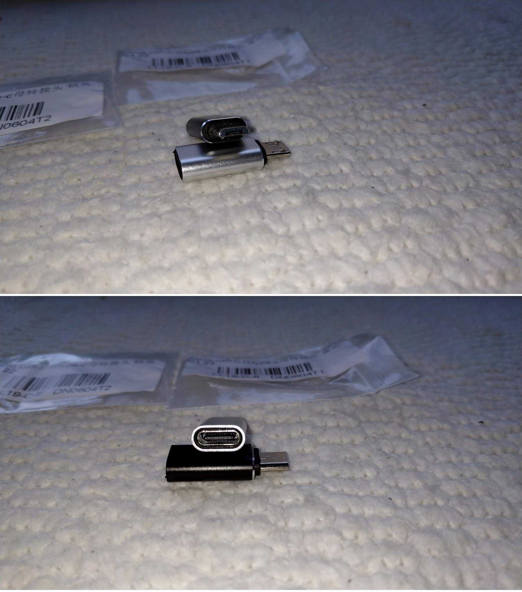Переходник / адаптер USB (microUSB) - type C и наоборот (OTG) КАЧЕСТВО