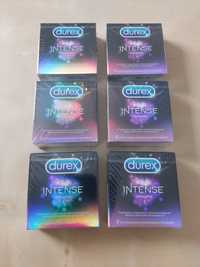 MEGA Prezerwatywy Durex Intense Orgasmic prążki wypustki lubrykant