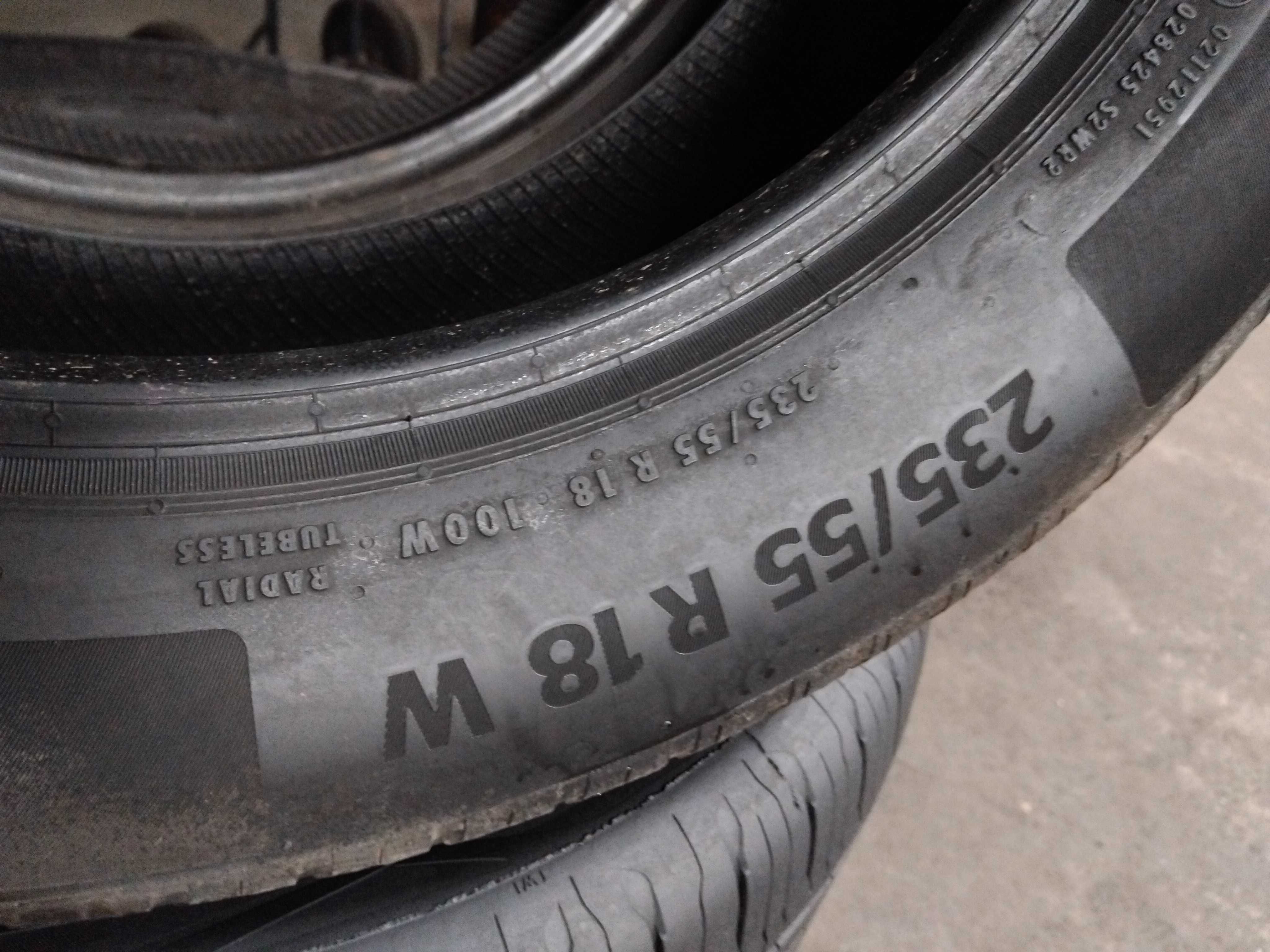 Шини бу 235/55 R18 Continental EcoContact 6 Комплект