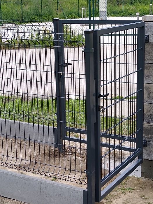 Ogrodzenie panelowe komplet sprzedaż montaż NIEPOŁOMICE