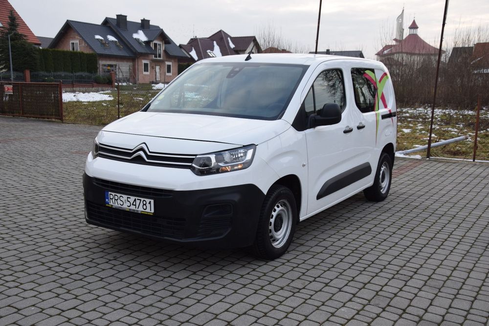 Citroën Berlingo HDI *2021R*Faktura *Bardzo ładny*Homologacja ciężarowa