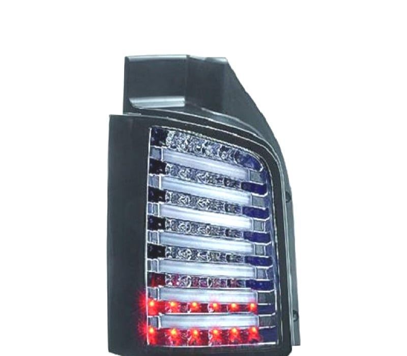 FAROLINS TRASEIROS LED CROMO PARA VOLKSWAGEN VW T5 1P MULTIVAN CARAVELLE 10-15