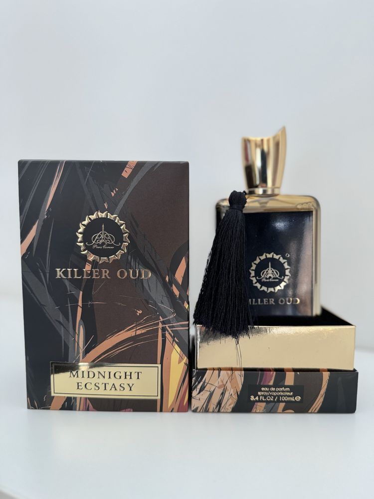 Perfume Paris Corner Killer Oud Midnight Ecstasy novo 100ml