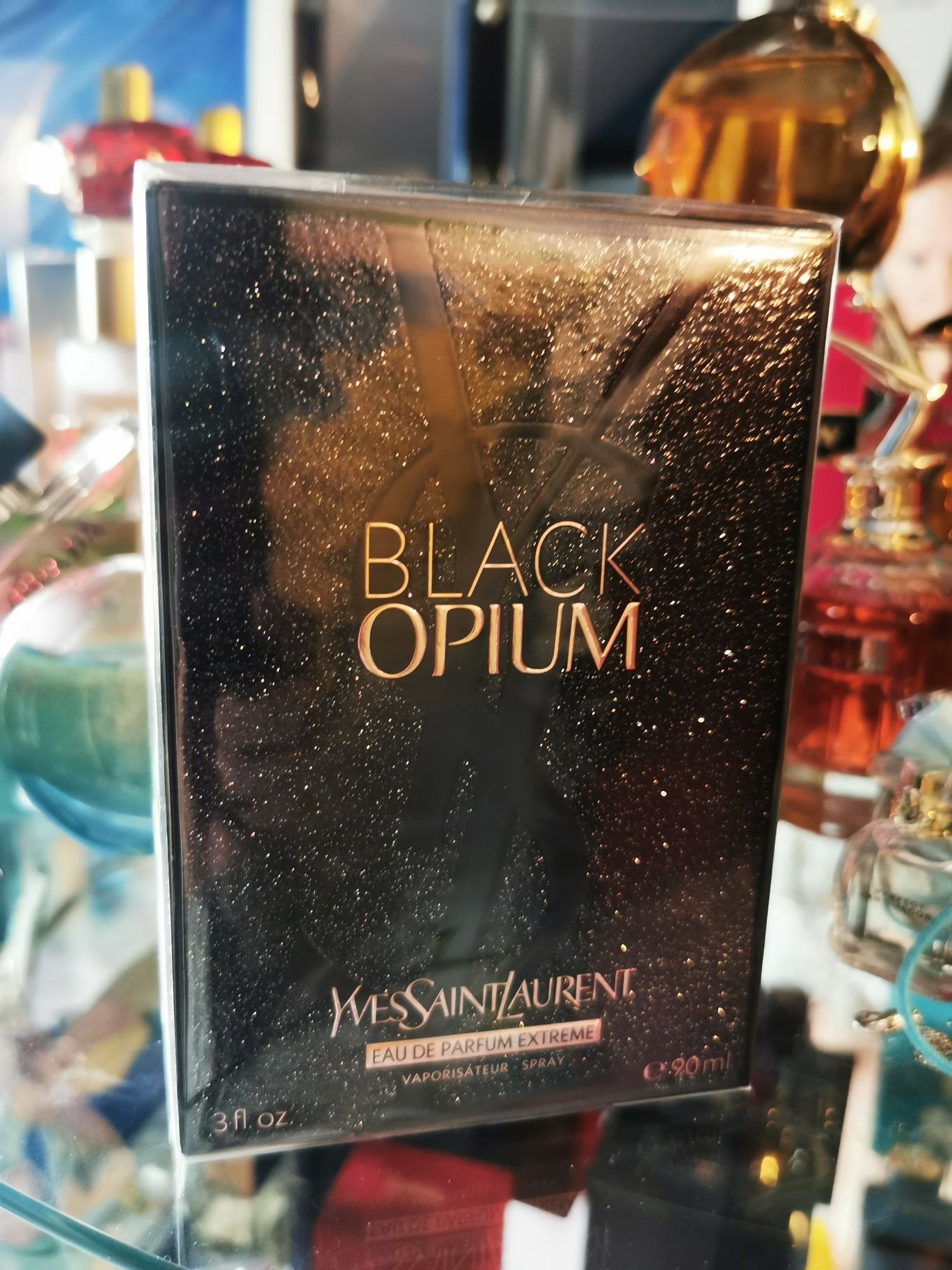 Black Opium Eau de Parfum Extreme ze strefy bezcłowej Oryginalny 90ml