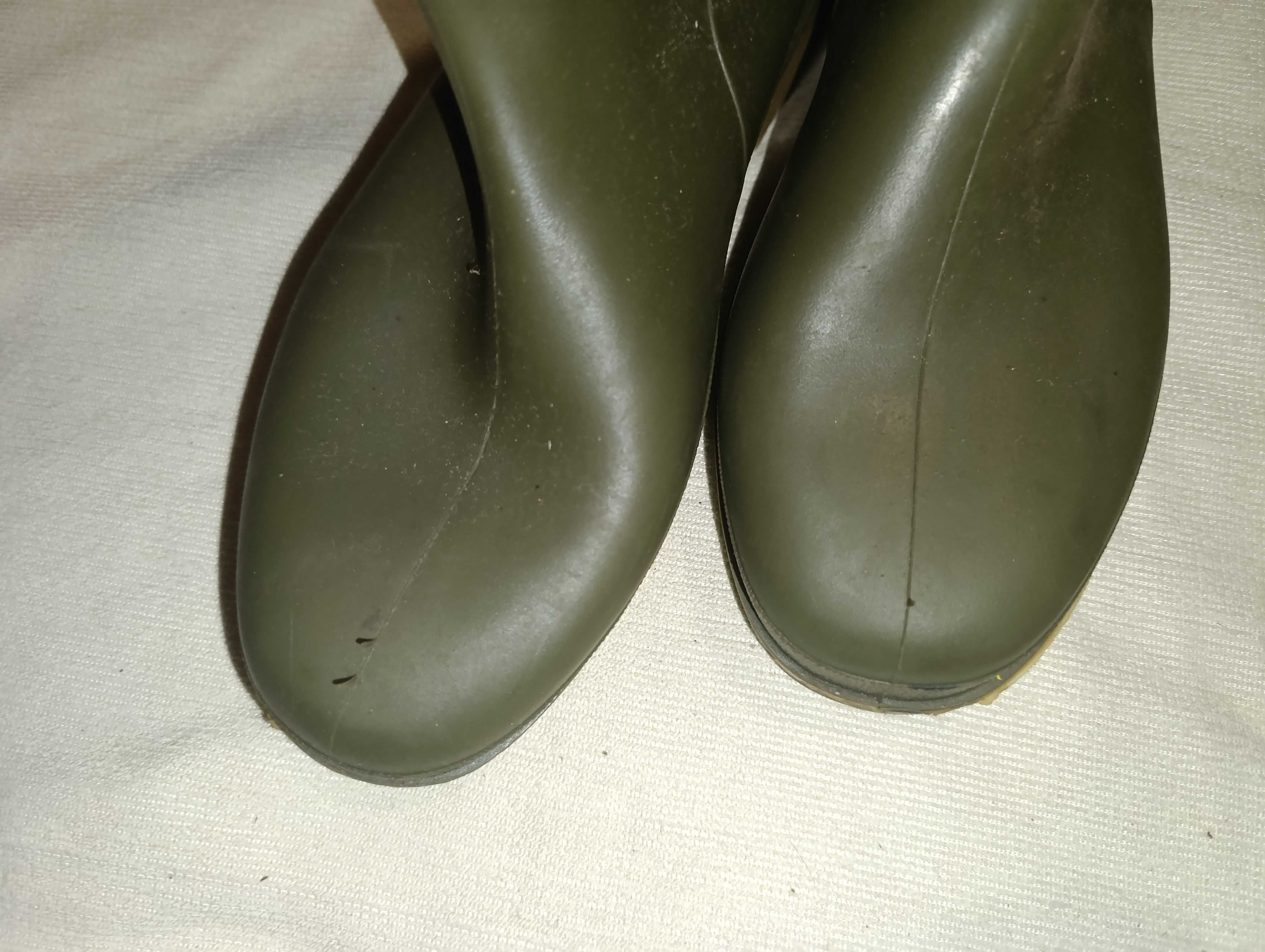 Резиновые сапоги женские, высокие. 39 р-р. Dunlop