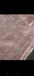 Colcha/toalha mesa crochet rosa