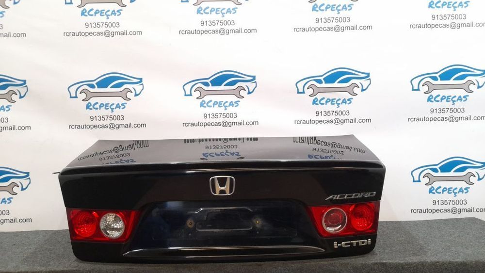 PORTA TAMPA MALA HONDA ACCORD VII 7 MK7 SEDAN CARRO FECHO PUXADOR SPOILER LIP AILERON