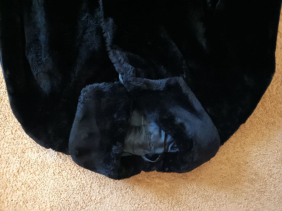 Шуба мутон 52 размер качественный плотный мутон