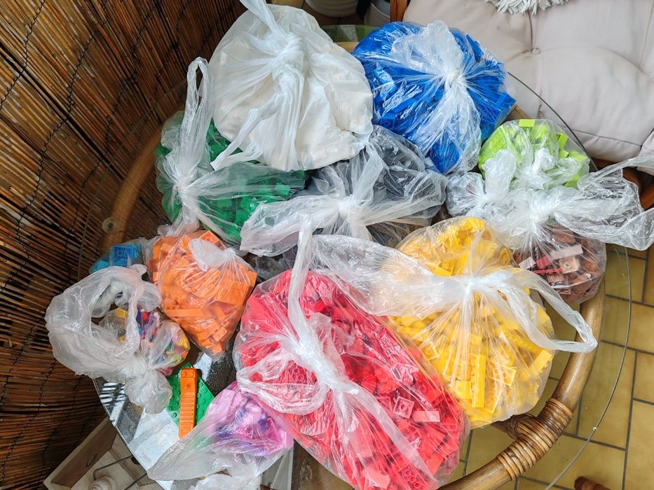 Klocki Lego duże pudło xxl