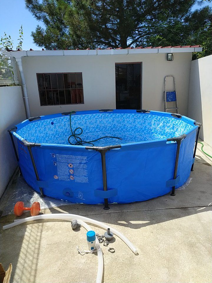 Piscina redonda 305*76cm Steel Pro MAX