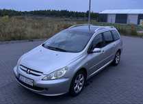 Peugeot 307, 2005r. 1.6 HDI 110KM Panorama Alufelgi Hak