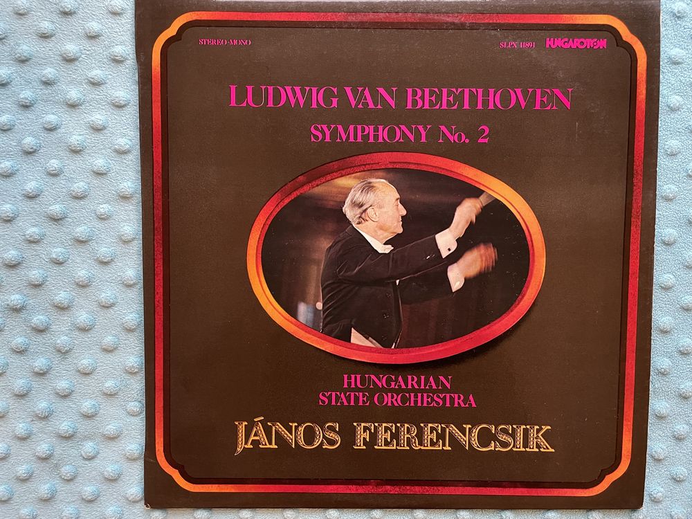 LUDWIG Van BEETHOVEN symphony no. 2 winyl / Janos TERENCSIK