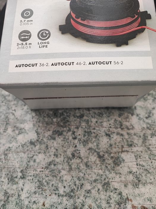 Głowica do kosy FS Stihl autocut 46-2+wkład szpulowy+smar