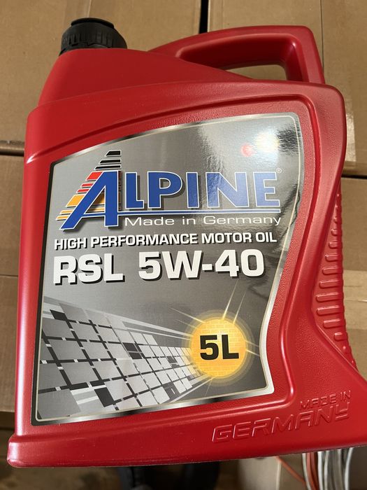 Мастило Alpine 5W-40 RSL