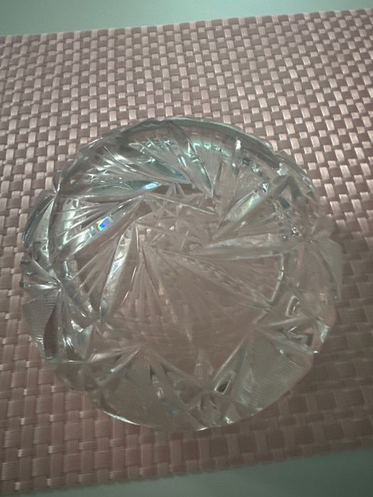 Popielniczka kryształowa