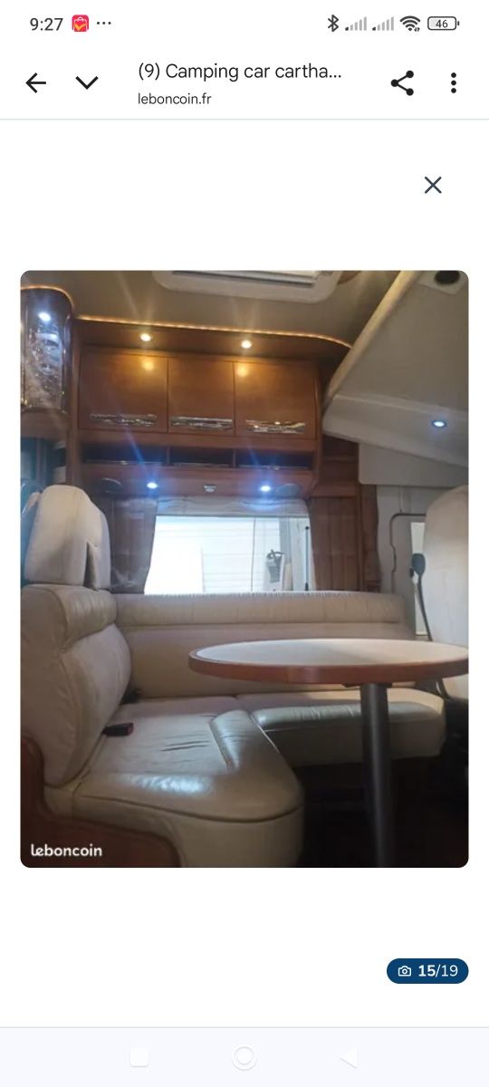 Autocaravana carthgo 62 QB
