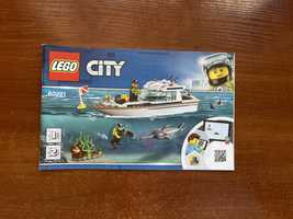 Lego Sity 60221 яхта для дайвинга