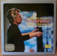 BEETHOVEN 9 Symphonies / KARAJAN - 8 LP BOX Winyl