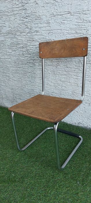 Krzesło rurkowe, vintage, dla dziecka