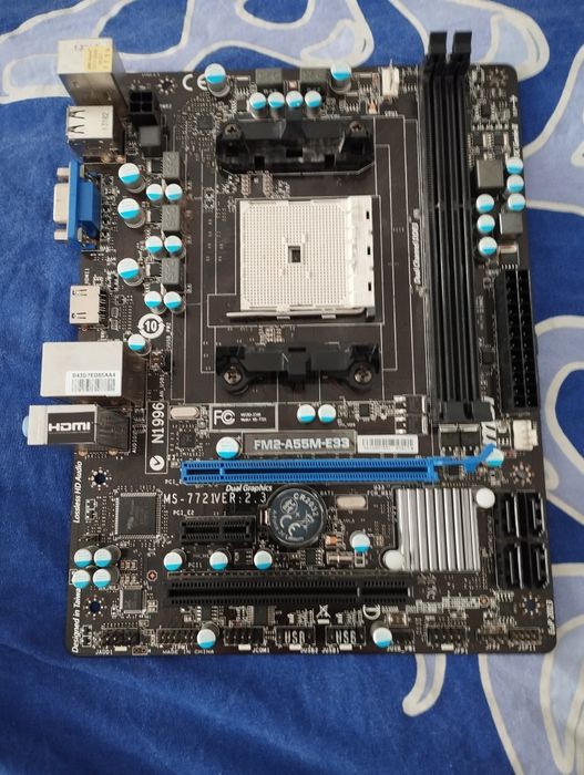 Płyta glówna msi fm2 a55m e33