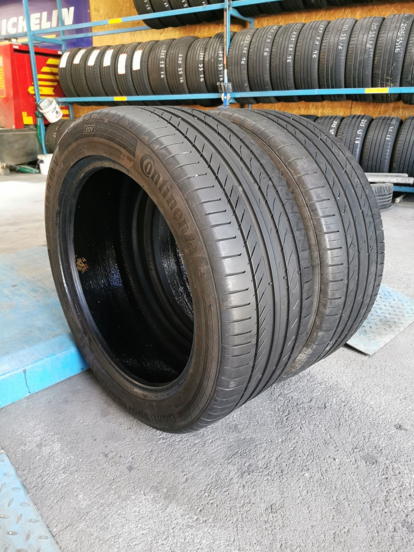 Para opon 255/45R19  Continental ContiSportContact 5 CONTISEAL z 2018