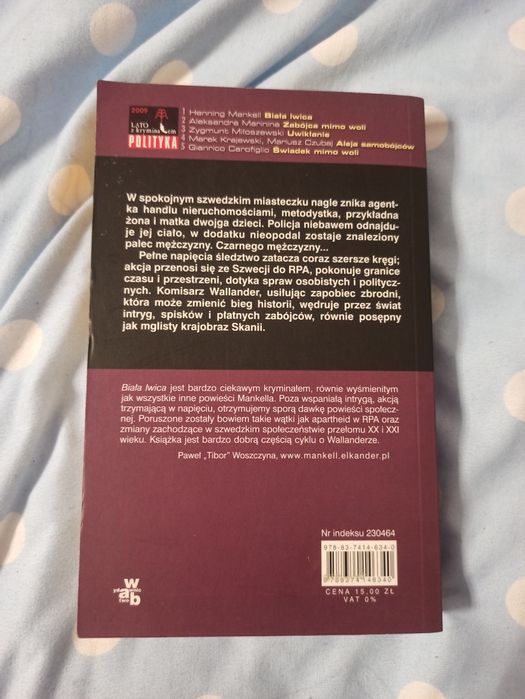 Książka pt. Biała lwica