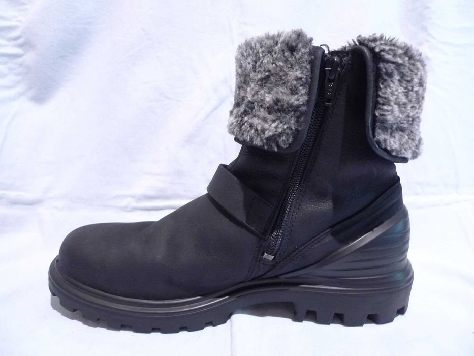 ECCO Tredtray HYDROMAX r.40/26cm Botki skórzane ocieplane zimowe