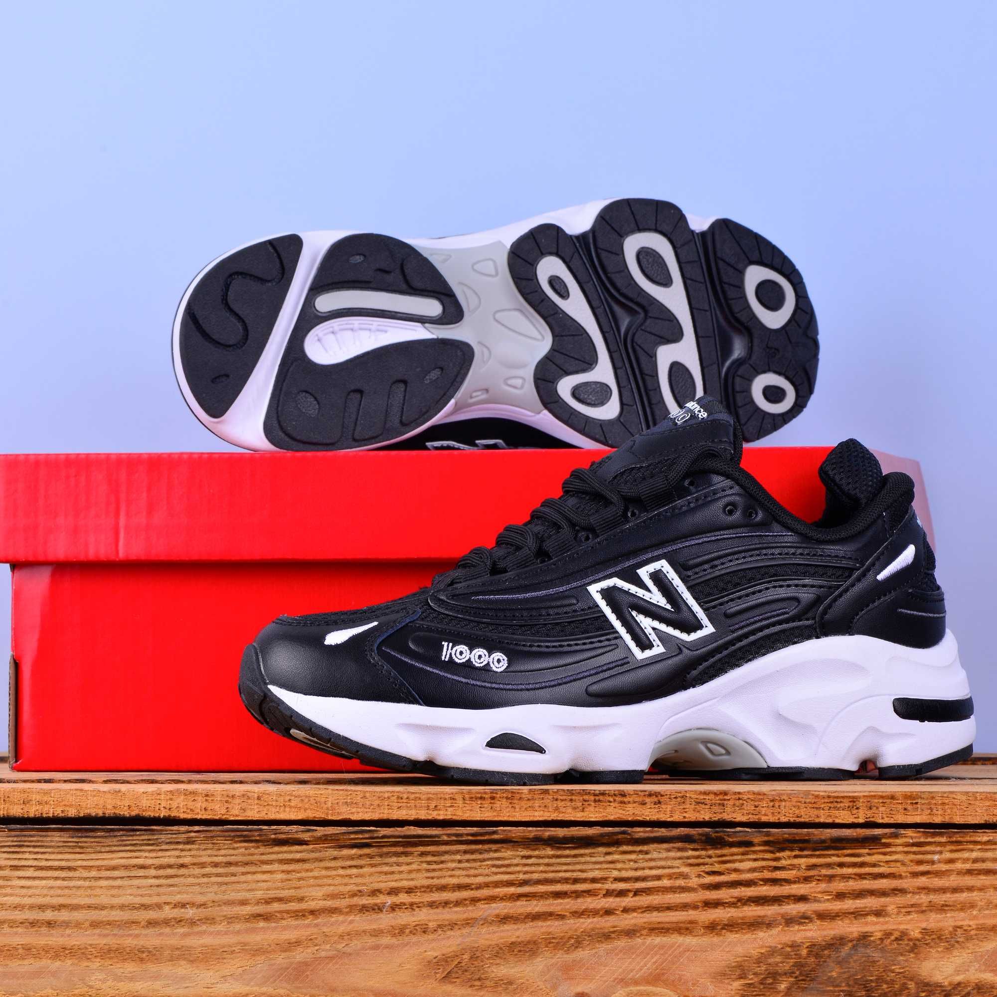 (1979-1982) Кросівки New Balance 1000 чорні (с 37 по 46) нб ню беленс